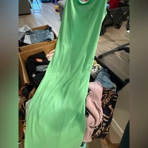 H&M Mint Green Long Sleeve Dress